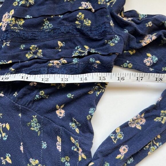 Free People Good Days Long Sleeve Minidress Size X-Small NWT - Picture 4 of 6